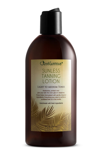 Sunless Tanning Lotion Light to Medium Tones